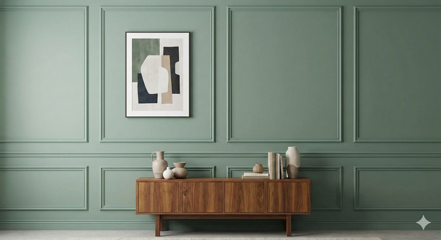 Duvar Dekorasyonu: Çıtalama, Kağıt ve Boya Trendleri