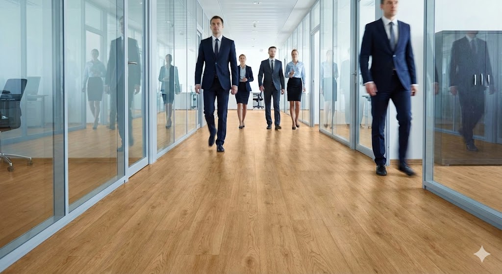 Zeminde Doğru Tercih: Yüksek Trafikli Ofisler İçin Parke ve Zemin Seçimi